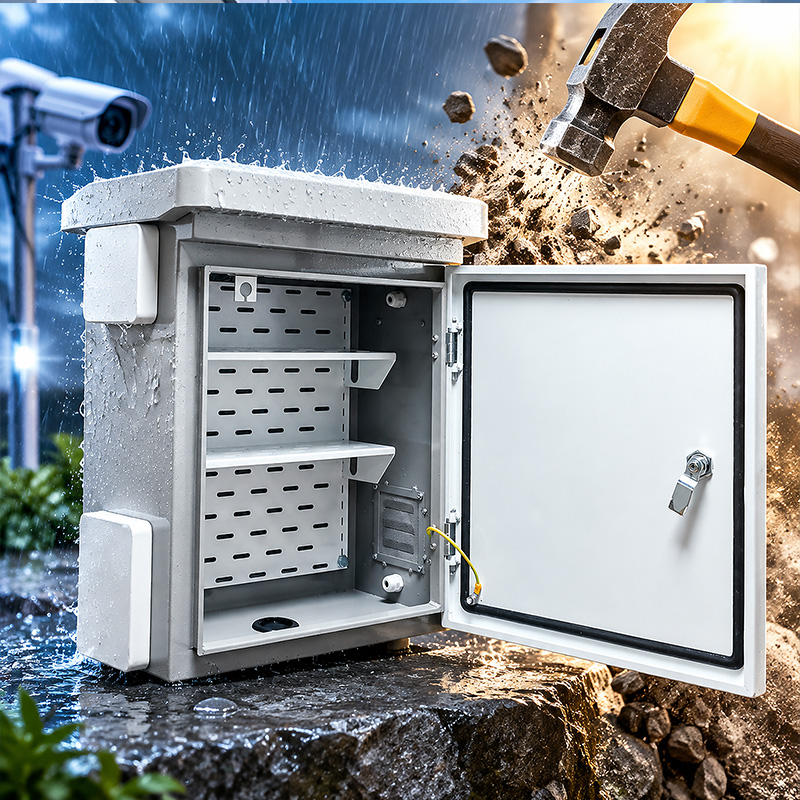 IP65 e IK10: cómo elegir un gabinete para CCTV exterior