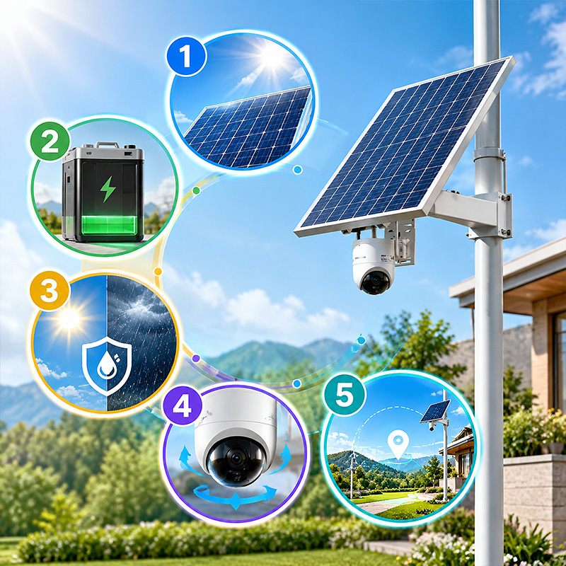 5 factores para elegir un sistema solar para exteriores