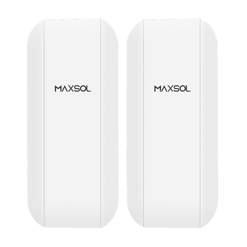 CPE inalámbrico Maxsol CPE295 de 5.8 GHz con antena direccional MIMO de 14 dBi