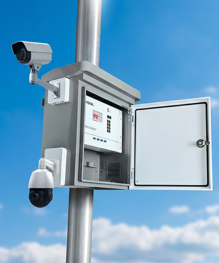 Caja Ethernet inteligente industrial 8GE+2GF