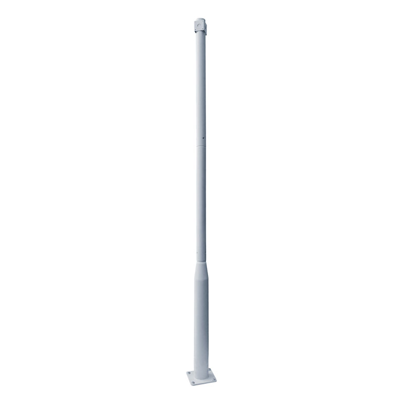 Poste modular de monitoreo de acero galvanizado de 3 m