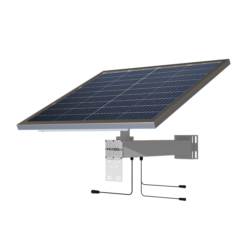 Sistema solar de 120 W con batería LiFePO4 de 60 Ah para CCTV