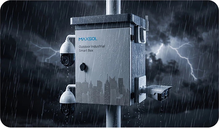Protección IP65 frente a la intemperie