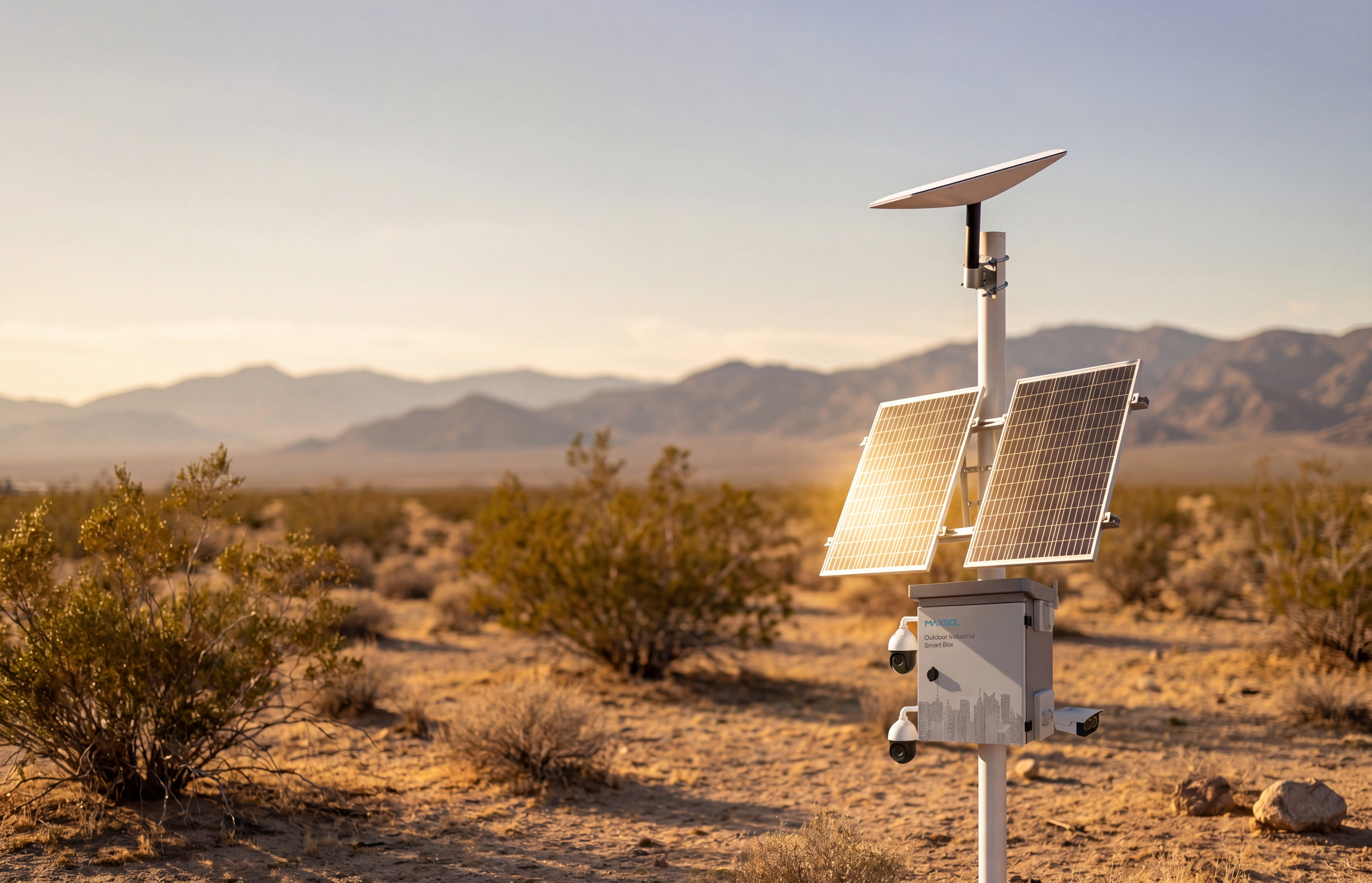 Solución solar autónoma para Starlink